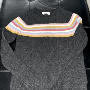 British khaki sweater